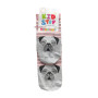 Master Step 833 дитячі шкарпетки у смужку та з мопсом