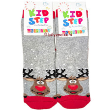 Master Step KidStep 849 дитячі махрові новорічні шкарпетки