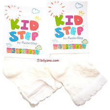 Master Step KidStep 895 молочні (айворі) дівчачі ажурні шкарпетки