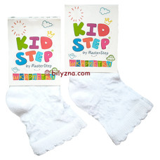 Master Step KidStep 895 білі ажурні шкарпетки на дівчинку