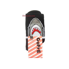 Gofre 208 високі шкарпетки з широкою резинкою та малюнком Акула