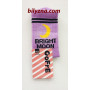 Gofre 208 бавовняні шкарпетки з високою резинкою та малюнком Місяць Bright Moon