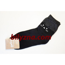 Gofre 330/331 чорні махрові шкарпетки з котиком