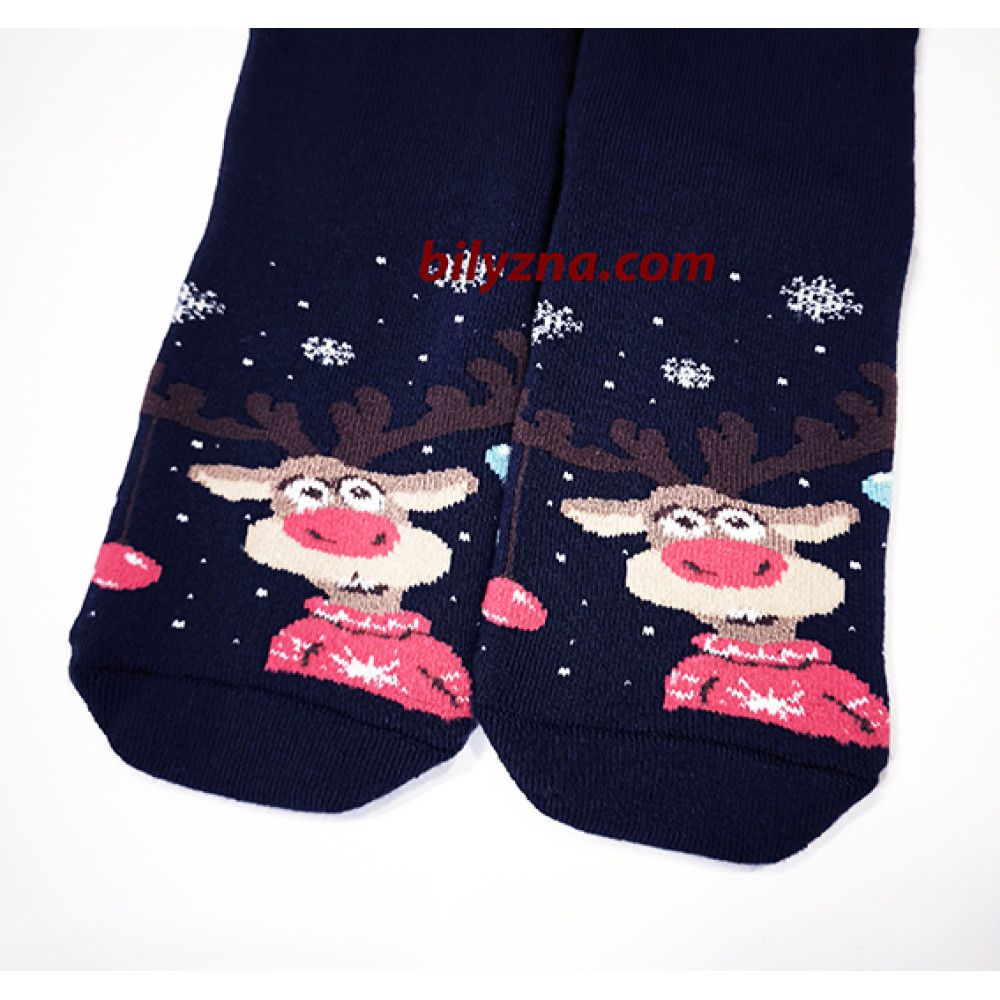 новорічні махрові шкарпетки 