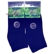 Master Step 780 Темно-сині бамбукові жіночі шкарпетки без малюнку