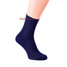 Master Step 172 темно-сині однотонні бавовняні чоловічі шкарпетки без малюнку