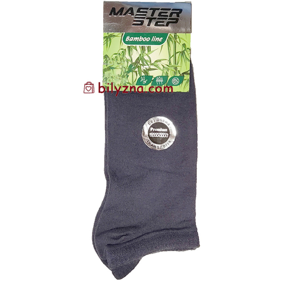 Master Step 3810 / 759 РІЗНІ КОЛЬОРИ бамбукові короткі шкарпетки без малюнку