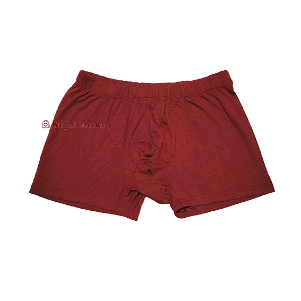 Bres by ELLEN MSHM 304/03/02 набір 2шт бордові однотонні чоловічі труси шорти без малюнку