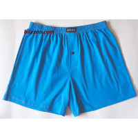 Bres by Ellen MBXK 307/01/114 блакитні чоловічі сімейні однотонні труси шорти вільного крою