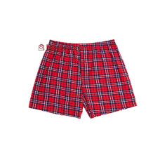 Bres by Ellen MBXK 307/01/31 червоні чоловічі сімейні труси в клітинку