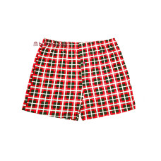 Bres by Ellen MBXK 307/01/74 червоно-зелені чоловічі сімейні труси в клітинку