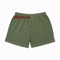 Bres by Ellen MBXK 307/01/59 темно-зелені чоловічі однотонні сімейні труси шорти вільного крою