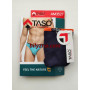 TASO 3527 Colour style модал чоловічі однотонні бріфи без малюнку та принтів з вузькою резинкою