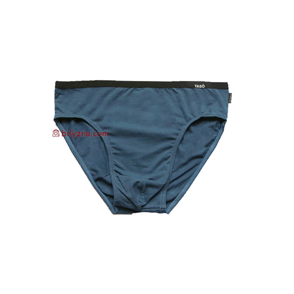 TASO BC 3601 Classic style бамбукові чоловічі однотонні бріфи без малюнку та принтів з вузькою резинкою