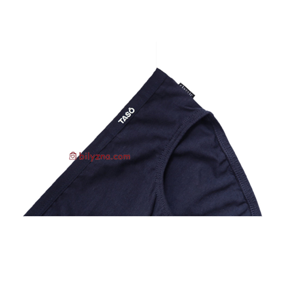 TASO BC 3601 Classic style бамбукові чоловічі однотонні бріфи без малюнку та принтів з вузькою резинкою