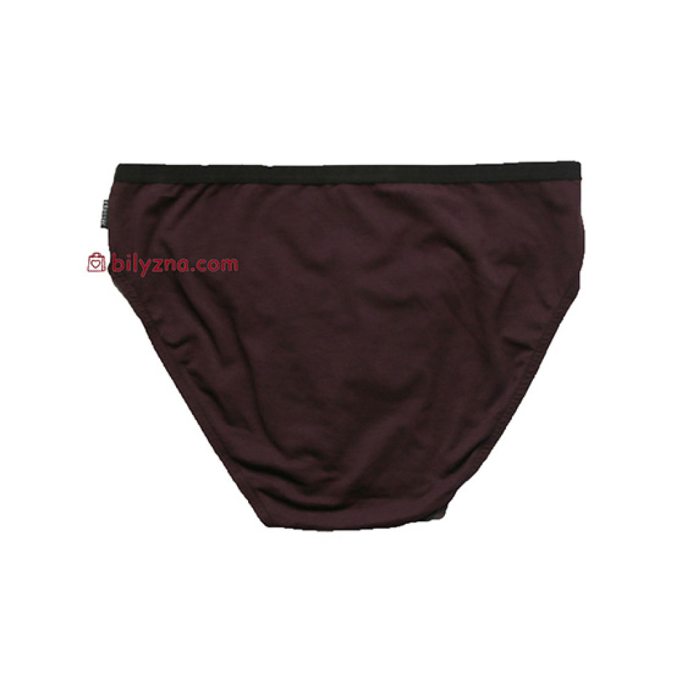 TASO BC 3601 Classic style бамбукові чоловічі однотонні бріфи без малюнку та принтів з вузькою резинкою