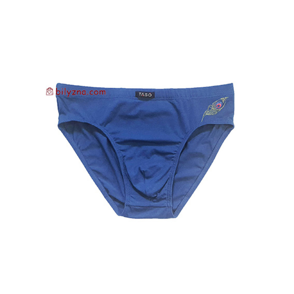 TASO 3627 Sport style прикольні чоловічі труси бріфи з малюнком пір'їнки