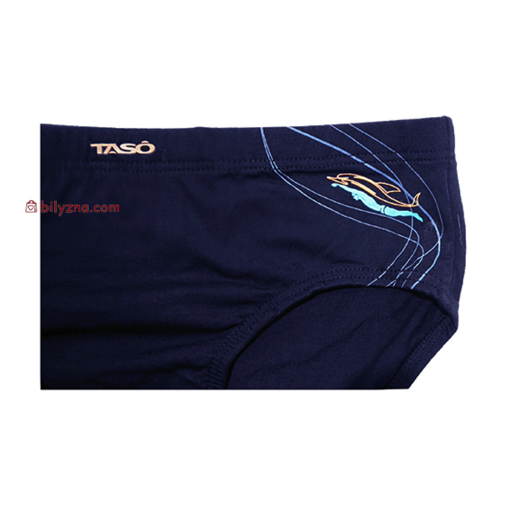 TASO 3639 Sports style бамбукові чоловічі труси з малюнком дельфіна