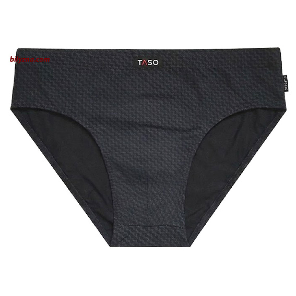 TASO 3646 Classic style чоловічі бріфи з бамбуку з абстрактним дрібним геометричним малюнком