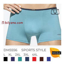 TASO DM 5556 SPORTS STYLE  чоловічі труси шорти на вузькій резинці, модал