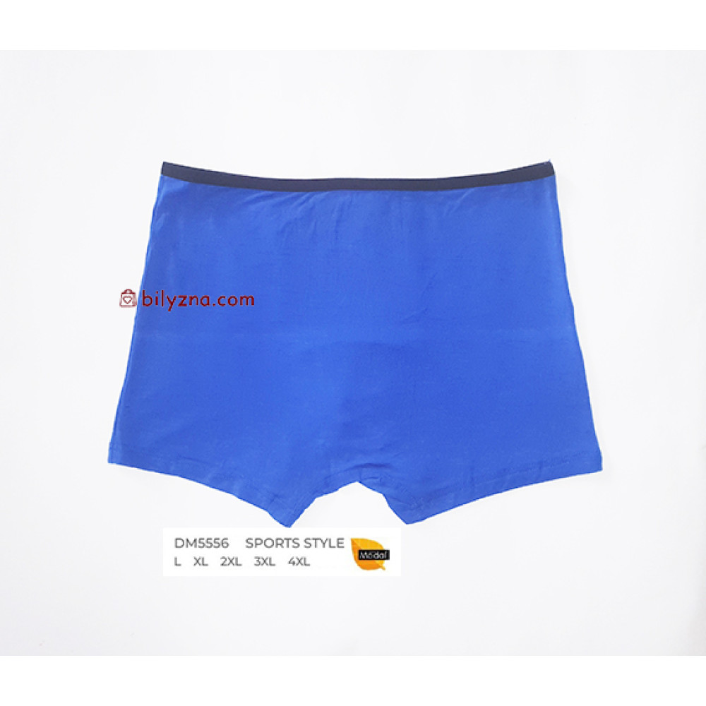 TASO DM 5556 SPORTS STYLE  чоловічі труси шорти на вузькій резинці, модал
