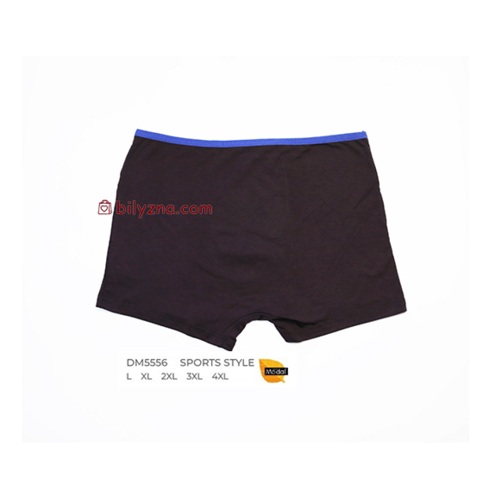 TASO DM 5556 SPORTS STYLE  чоловічі труси шорти на вузькій резинці, модал