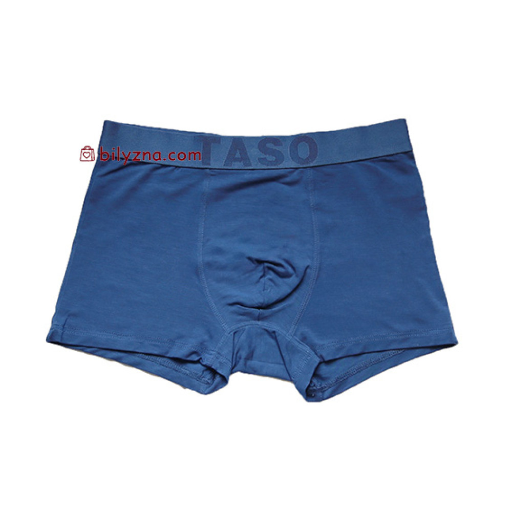 TASO 5603 Sports style однотонні чоловічі труси з широкою резинкою, без малюнку, модал