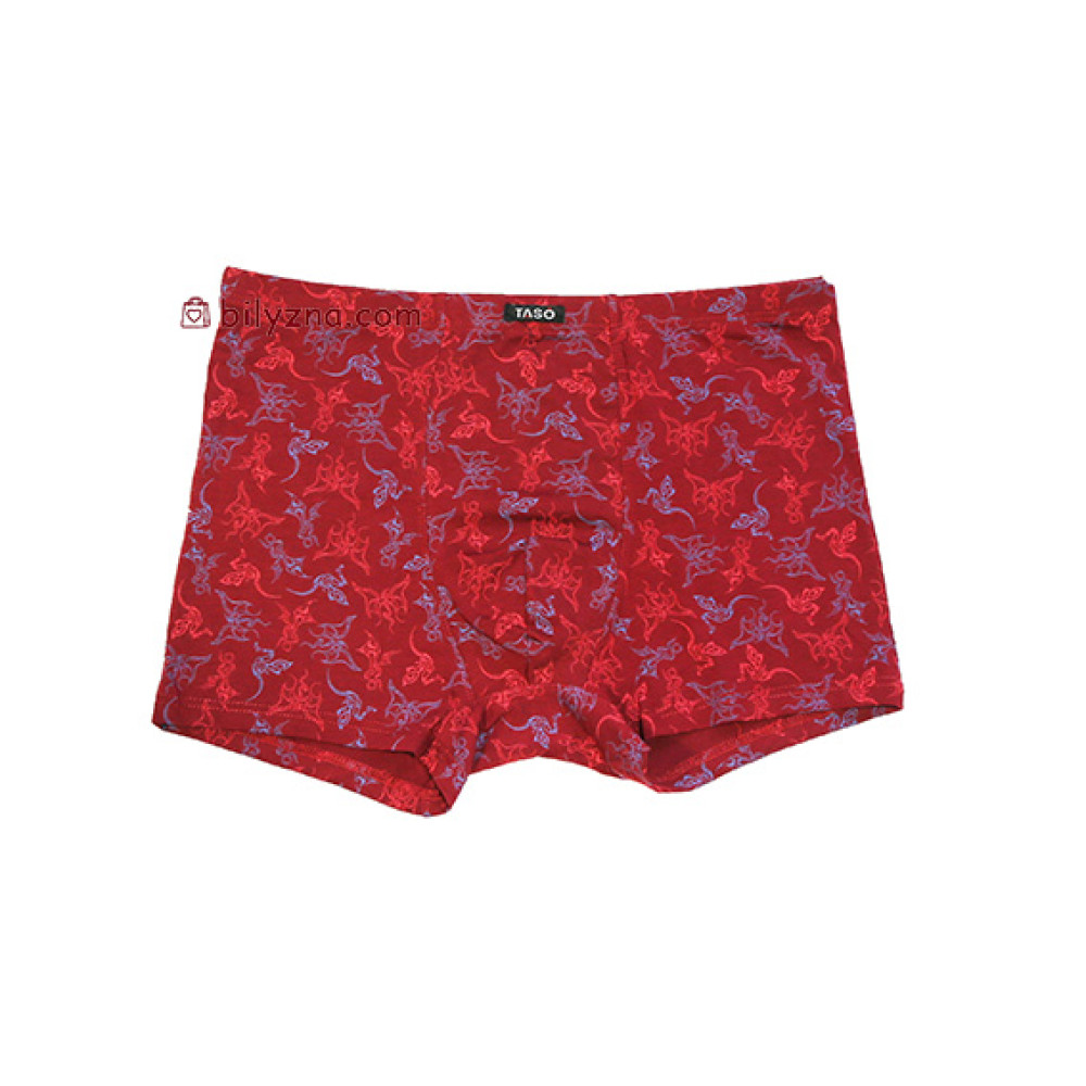 TASO 5775 Colour style бамбукові чоловічі труси шорти з класичною резинкою та малюнком Дракона