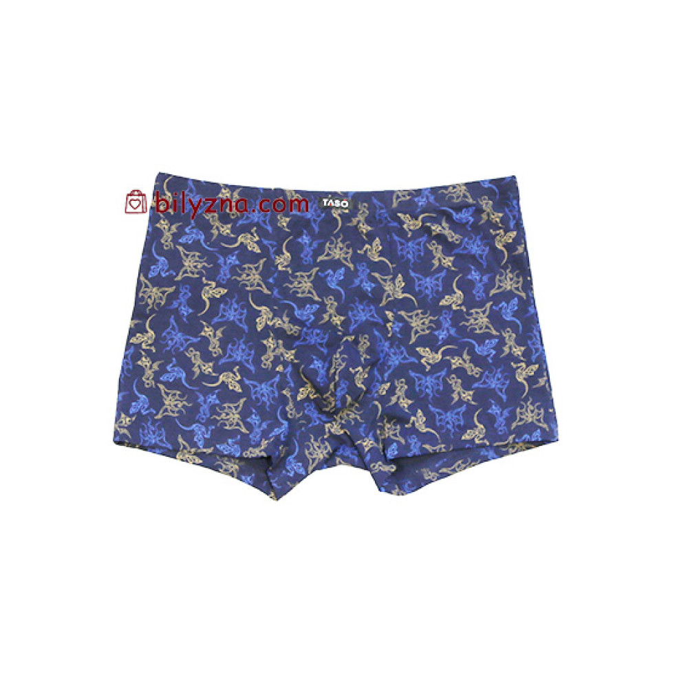 TASO 5775 Colour style бамбукові чоловічі труси шорти з класичною резинкою та малюнком Дракона