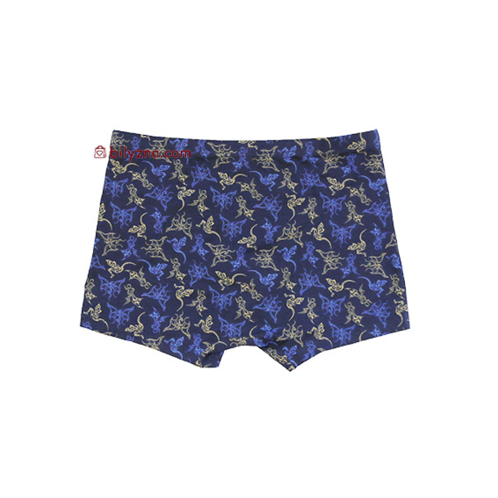 TASO 5775 Colour style бамбукові чоловічі труси шорти з класичною резинкою та малюнком Дракона