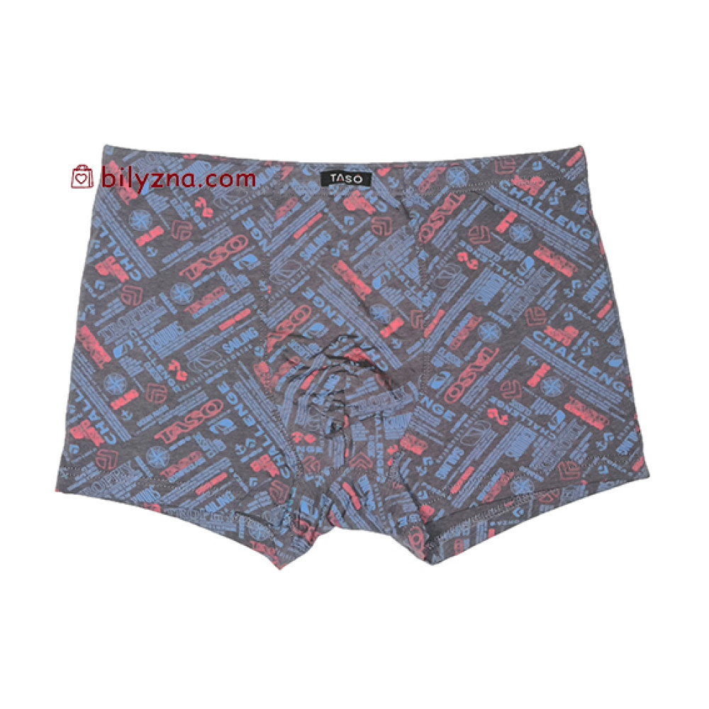 TASO 5784 Colour style чоловічі труси боксерки з текстовим написом