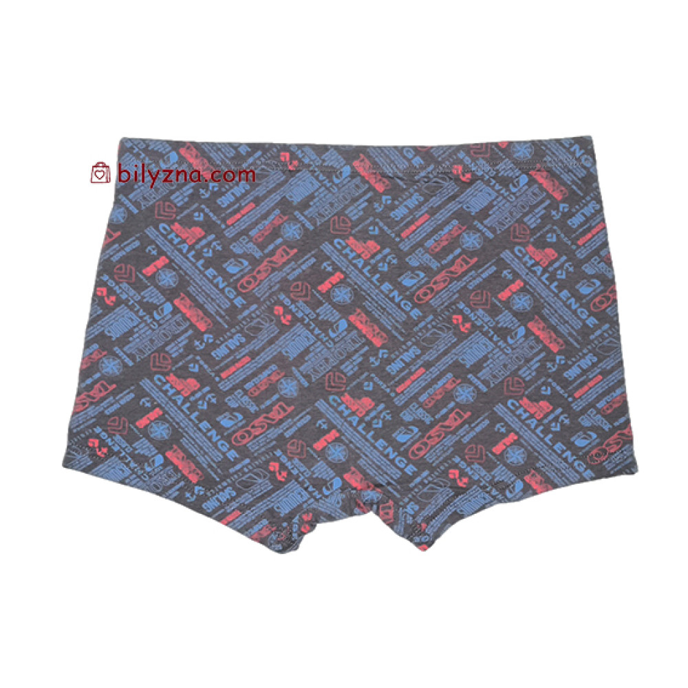 TASO 5784 Colour style чоловічі труси боксерки з текстовим написом