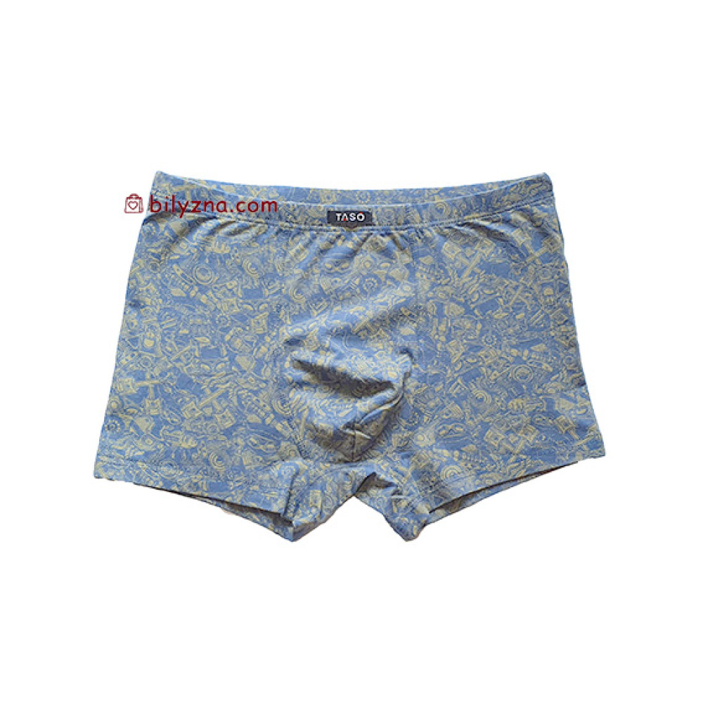 TASO 5790 Colour style труси шорти чоловічі з абстрактним малюнком та класичною резинкою