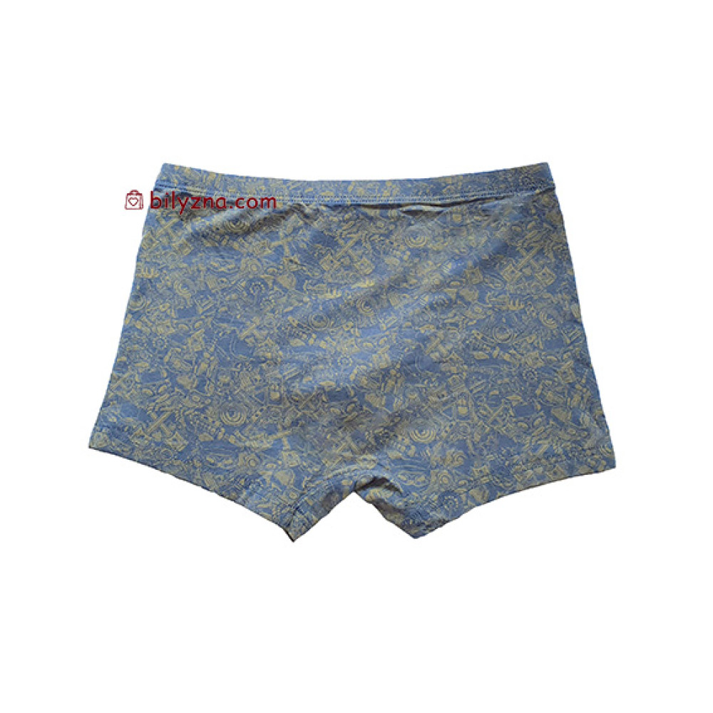 TASO 5790 Colour style труси шорти чоловічі з абстрактним малюнком та класичною резинкою