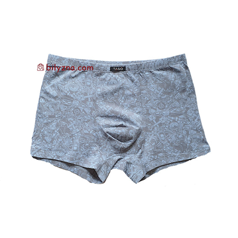 TASO 5790 Colour style труси шорти чоловічі з абстрактним малюнком та класичною резинкою