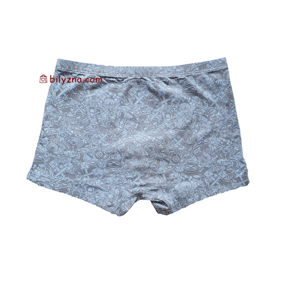 TASO 5790 Colour style труси шорти чоловічі з абстрактним малюнком та класичною резинкою