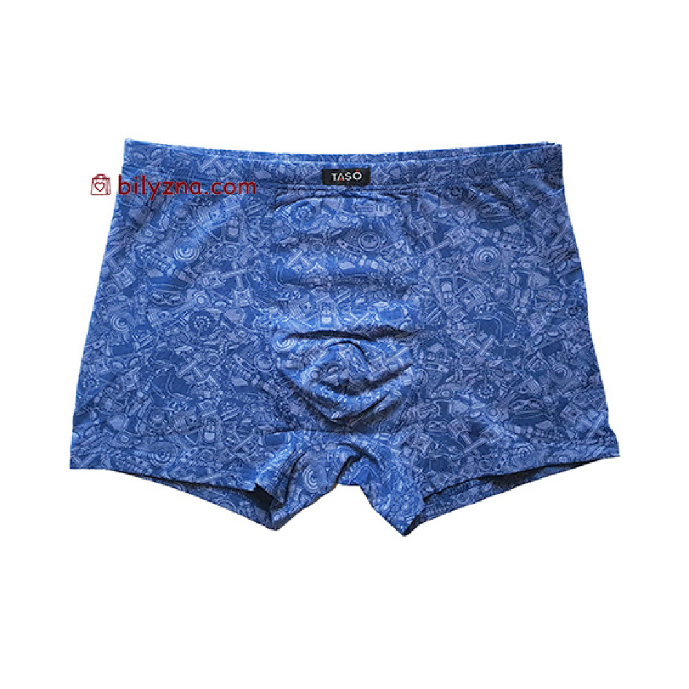 TASO 5790 Colour style труси шорти чоловічі з абстрактним малюнком та класичною резинкою