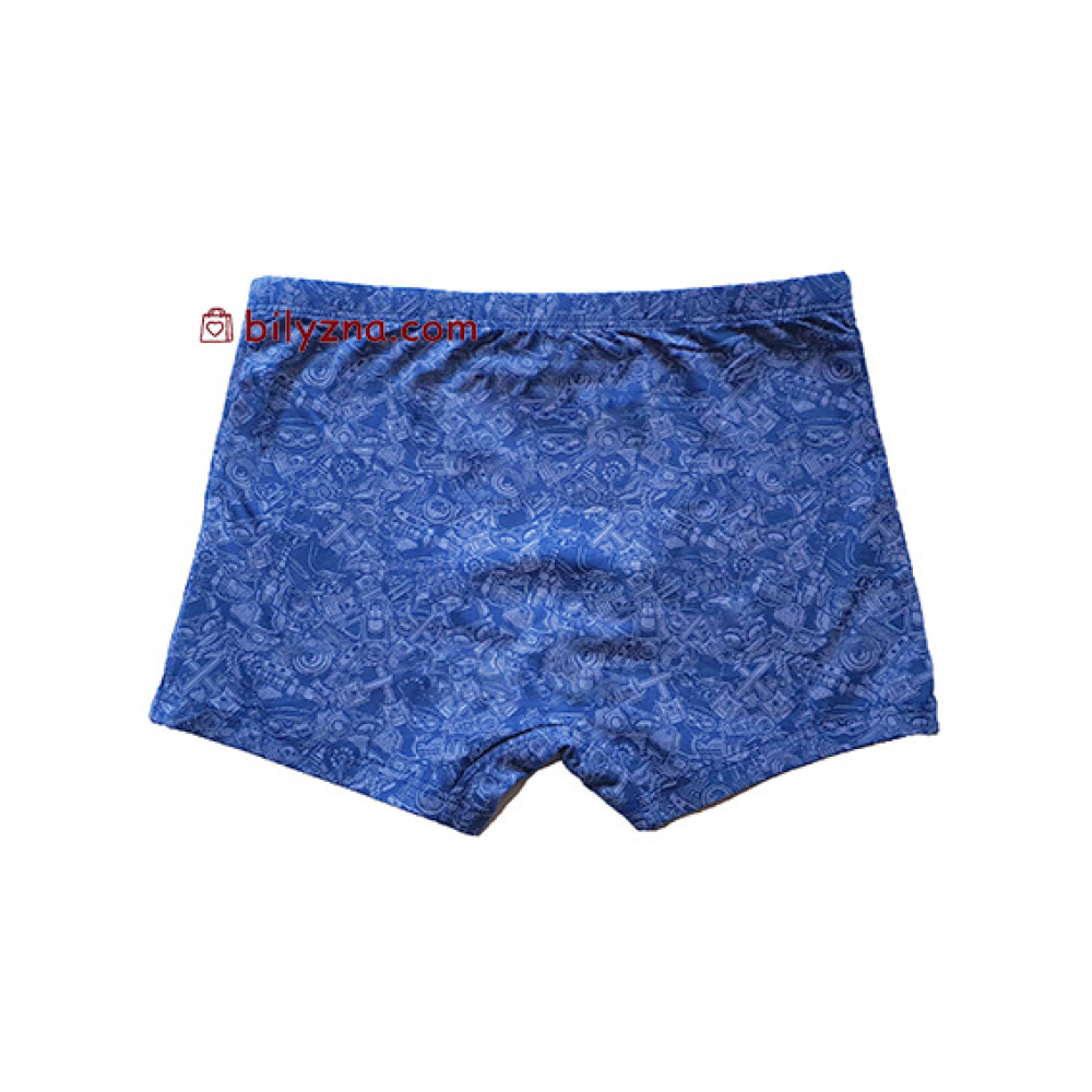 TASO 5790 Colour style труси шорти чоловічі з абстрактним малюнком та класичною резинкою