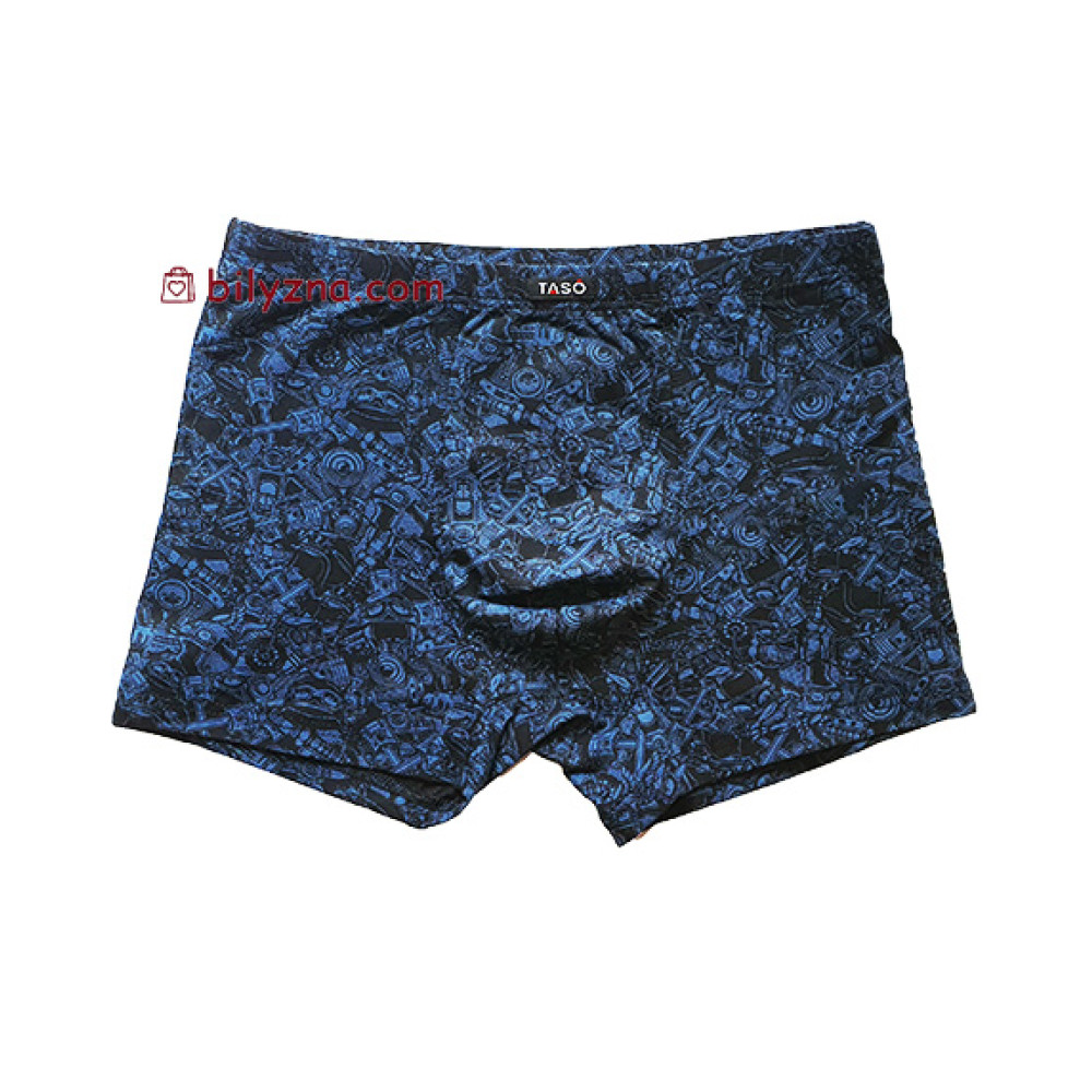 TASO 5790 Colour style труси шорти чоловічі з абстрактним малюнком та класичною резинкою