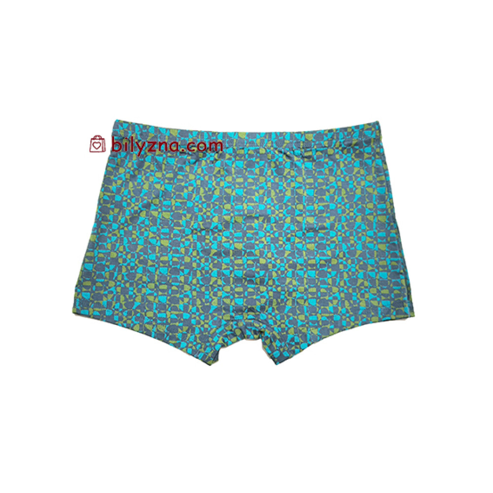 TASO 5818 Colour style модальні чоловічі труси шорти з абстрактним малюнком