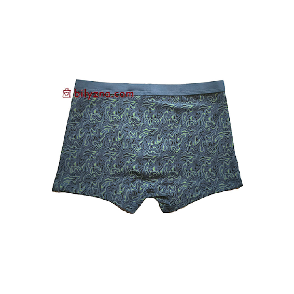 TASO 5838 бамбукові чоловічі труси шорти з широкою вшитою резинкою та абстрактним малюнком