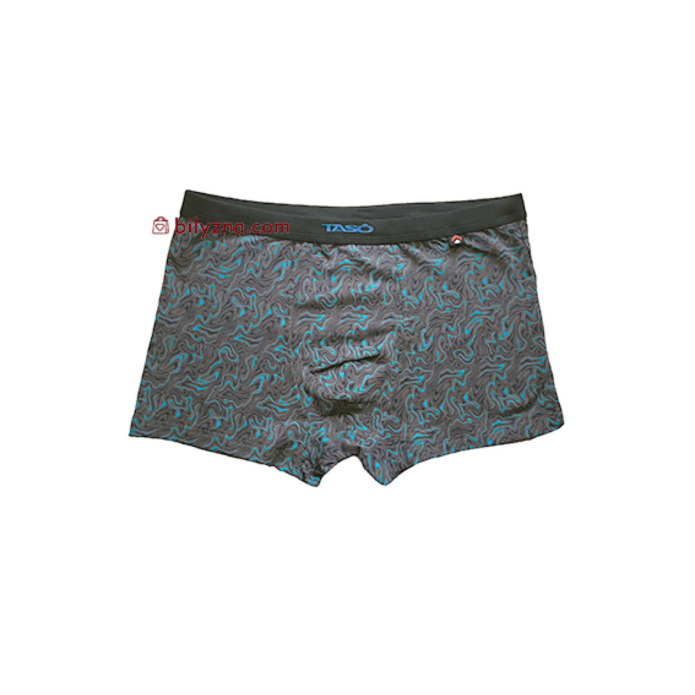 TASO 5838 бамбукові чоловічі труси шорти з широкою вшитою резинкою та абстрактним малюнком
