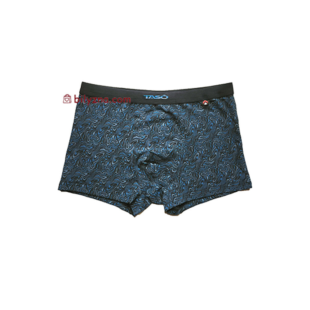 TASO 5838 бамбукові чоловічі труси шорти з широкою вшитою резинкою та абстрактним малюнком