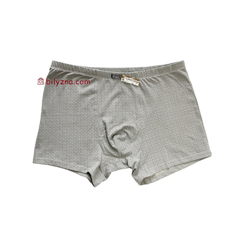Fuko UB 8191 бавовняні чоловічі труси шорти з класичною резинкою та дрібним малюнком