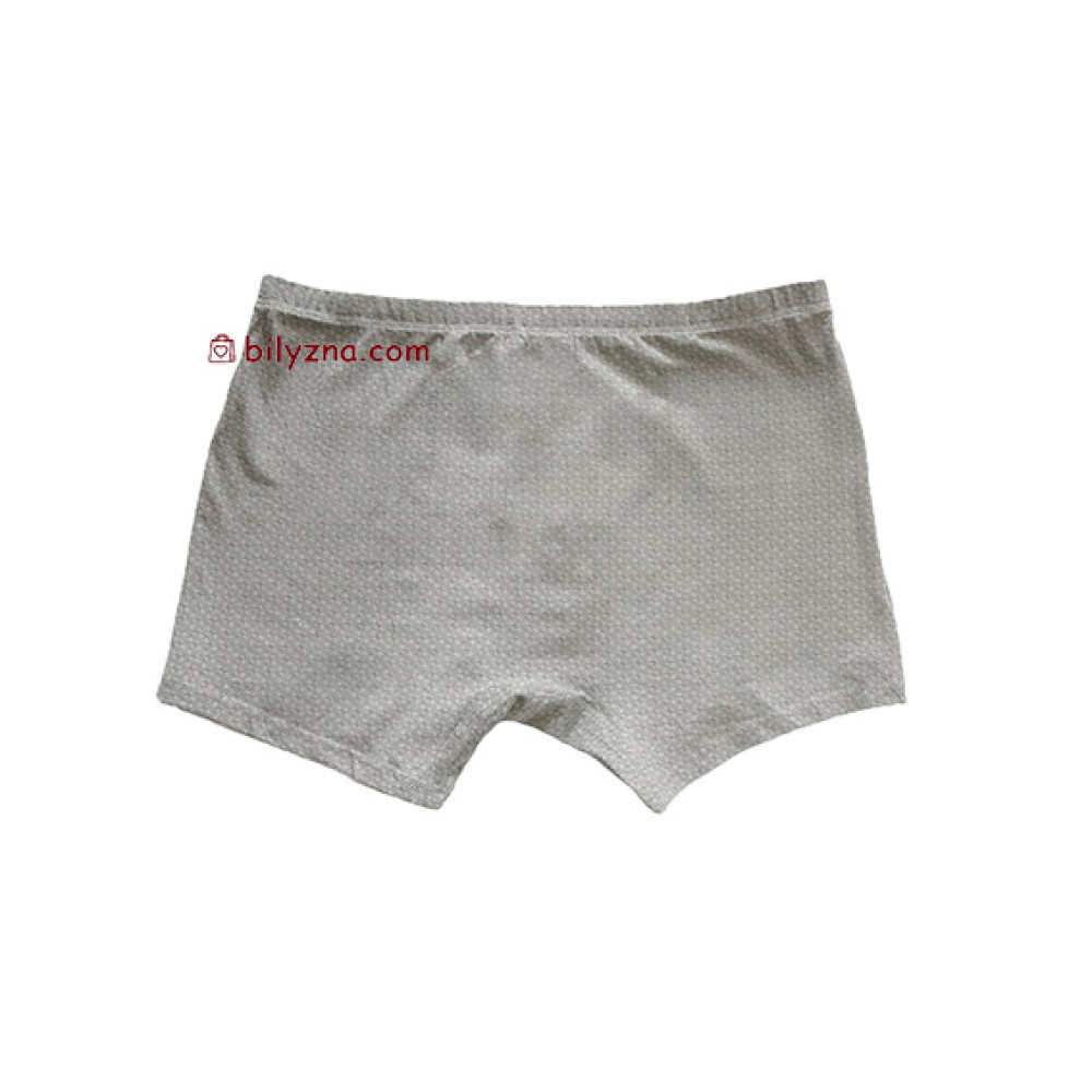 Fuko UB 8191 бавовняні чоловічі труси шорти з класичною резинкою та дрібним малюнком