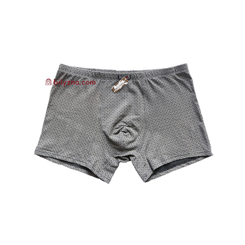 Fuko UB 8191 бавовняні чоловічі труси шорти з класичною резинкою та дрібним малюнком