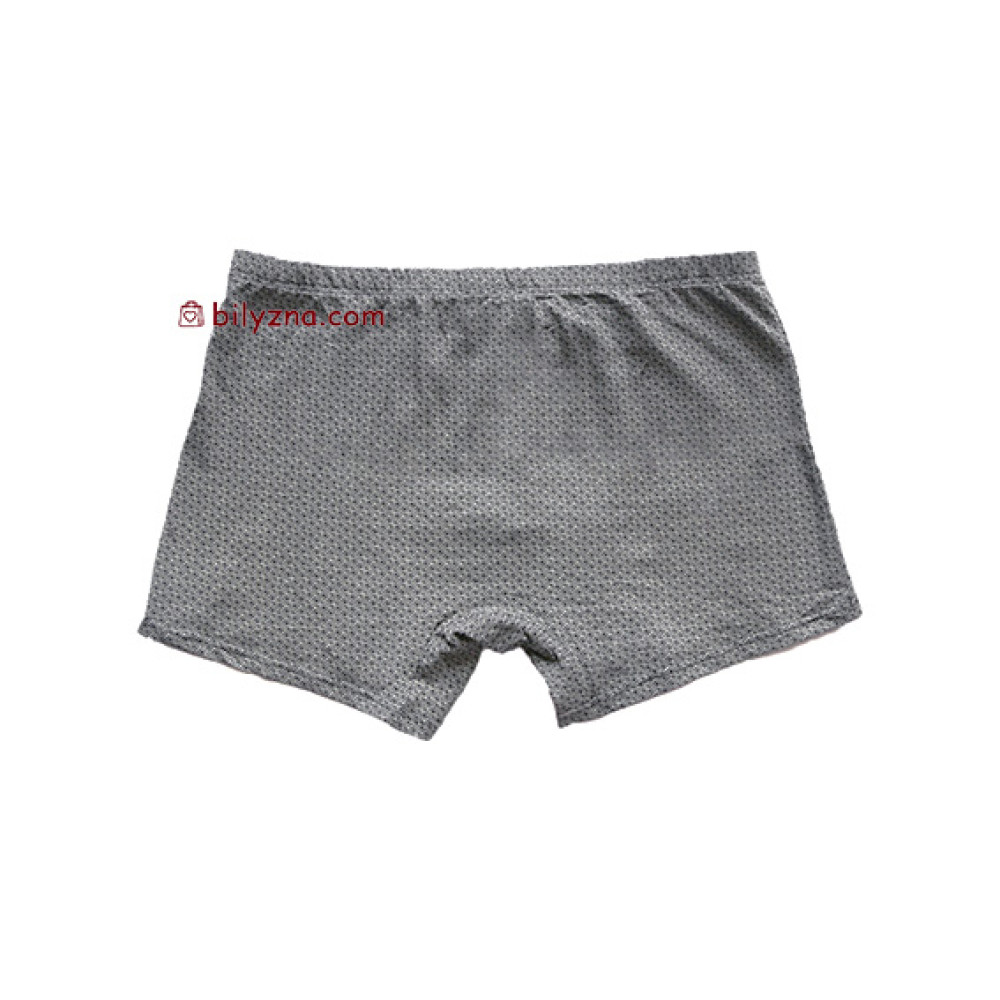 Fuko UB 8191 бавовняні чоловічі труси шорти з класичною резинкою та дрібним малюнком