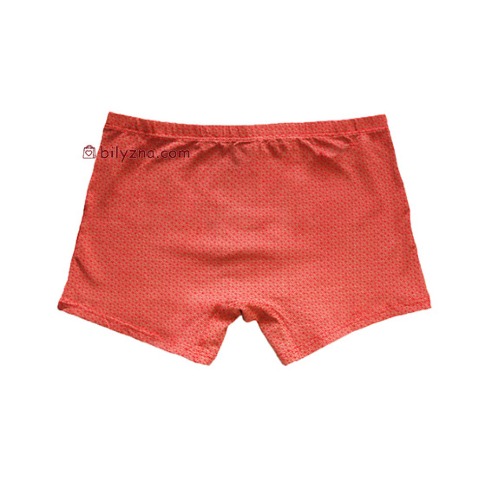 Fuko UB 8191 бавовняні чоловічі труси шорти з класичною резинкою та дрібним малюнком