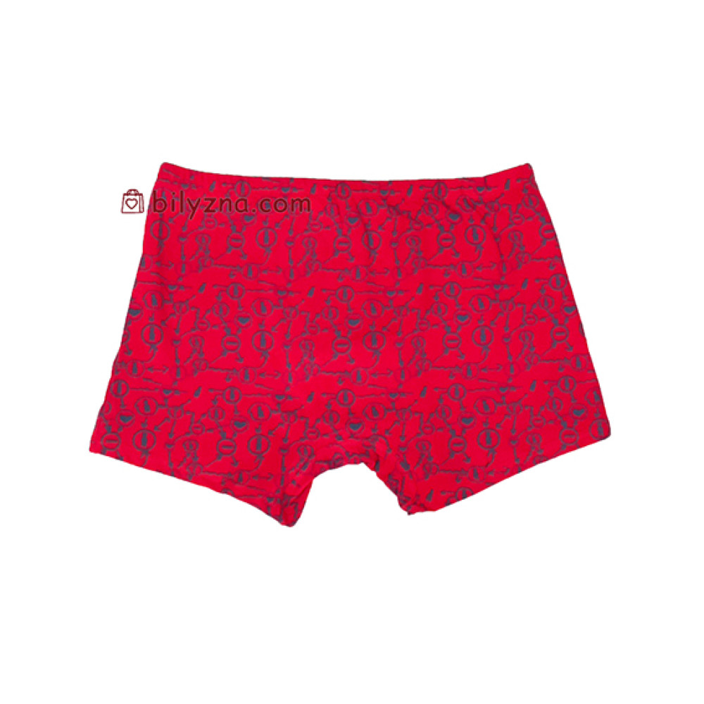 Fuko UB 8214 бавовняні чоловічі труси шорти з малюнком