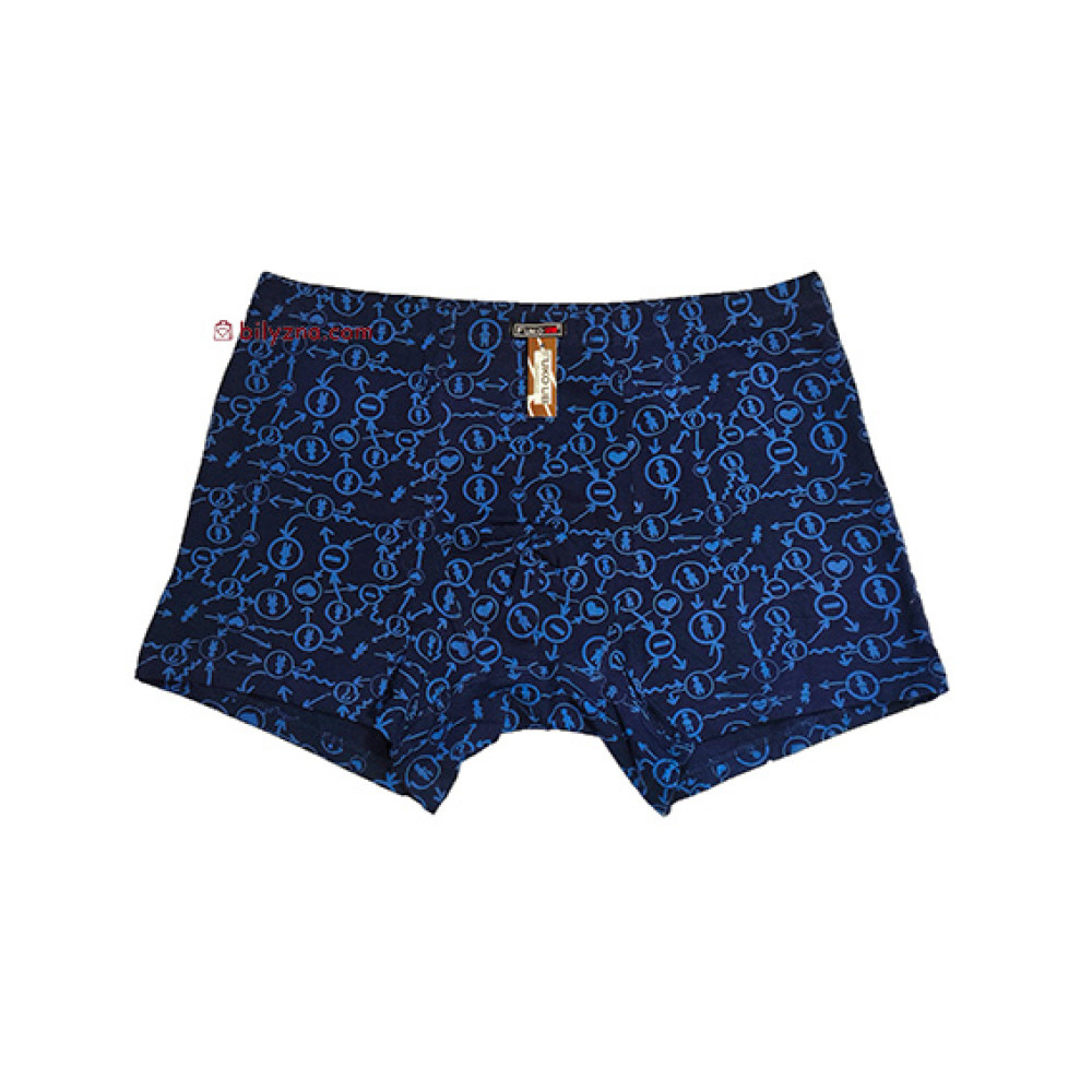 Fuko UB 8214 бавовняні чоловічі труси шорти з малюнком